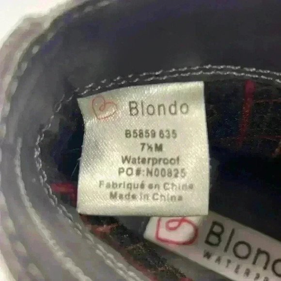 Blondo, “Liam” waterproof dark grey Ankle Bootie. Excellent Condition Size 7.5 - Picture 9 of 11